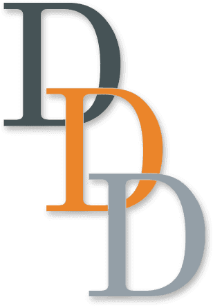 Image of three letter D's overlapping